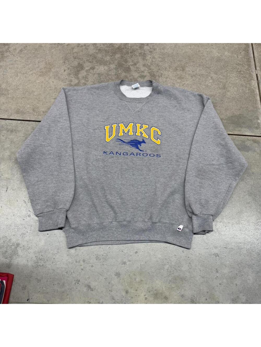 vintage University of Missouri Kansas City kangaroos russell athletics crewneck